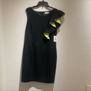Calvin Klein colorblock dress Sz 14